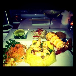 Lobster Pad Thai at Mr. Yum (Miami)