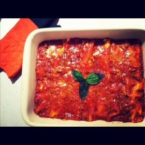Spicy Chicken Cannelloni
