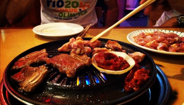 Korean BBQ Table