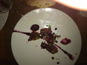 4th Course - Steak & Veal Cheeks