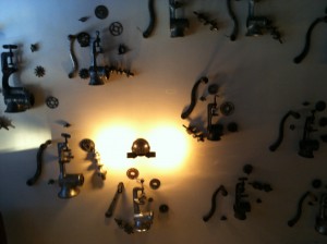 Meat Grinder wall decor